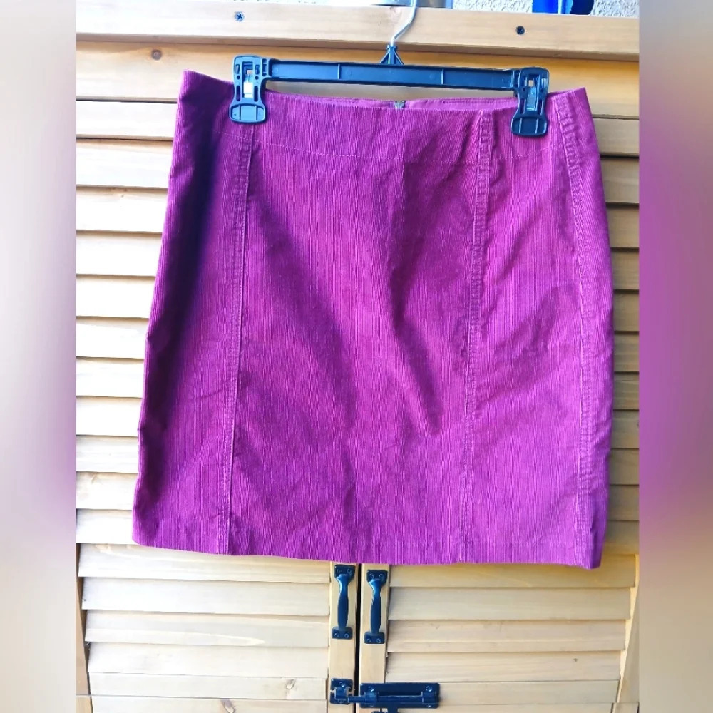 Garnet Hill Magenta Mini Skirt Casual